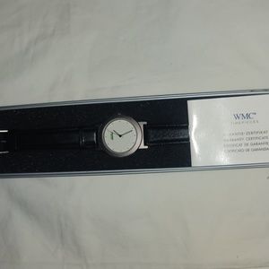 WMC leather watch